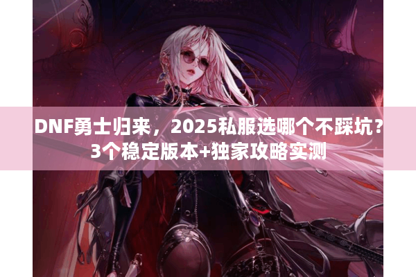 DNF勇士归来，2025私服选哪个不踩坑？3个稳定版本+独家攻略实测